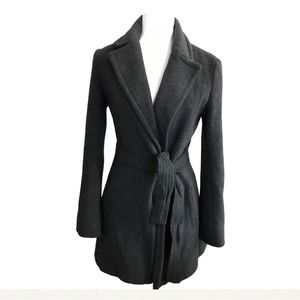 BCBG Maxmaria Grey Trench